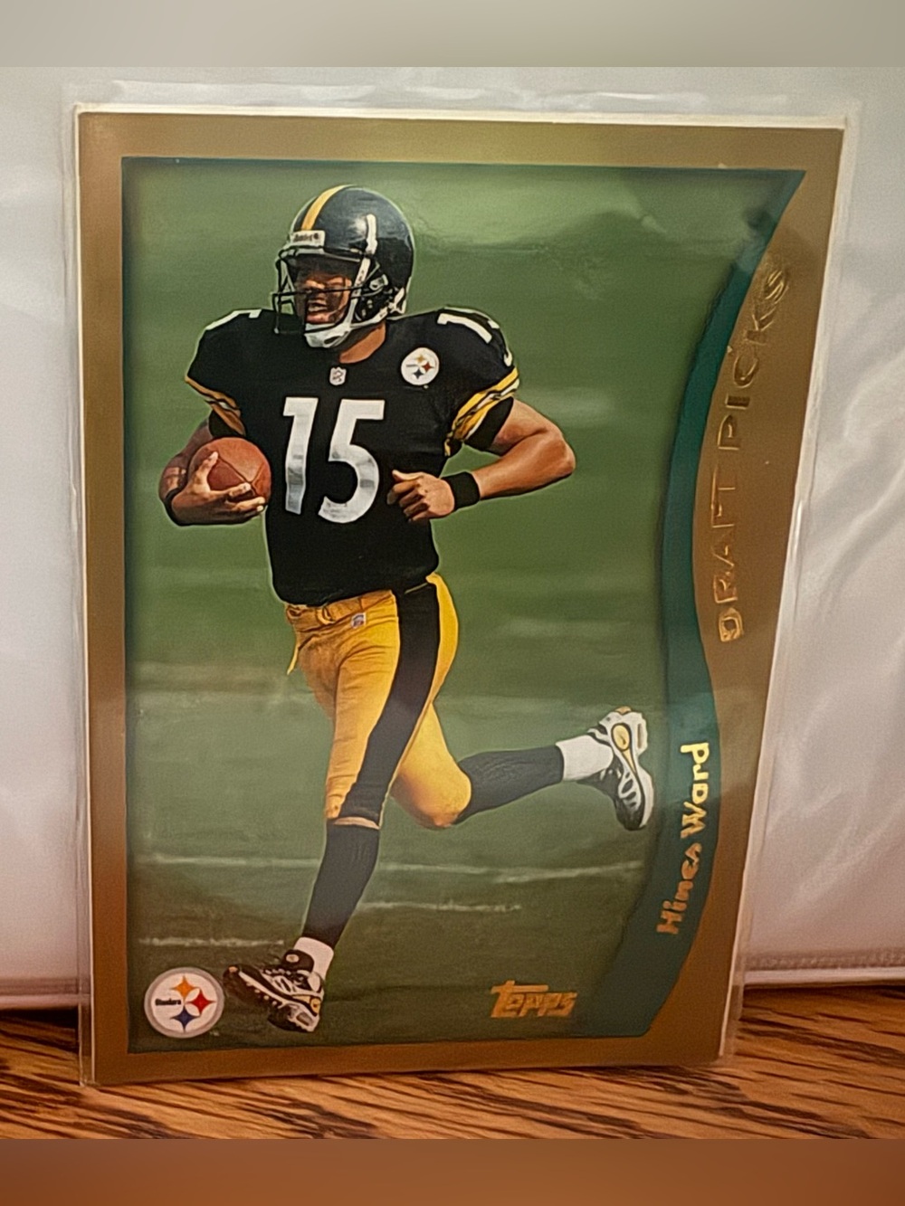 Topps Pittsburgh Steelers Hines Ward Football Card
